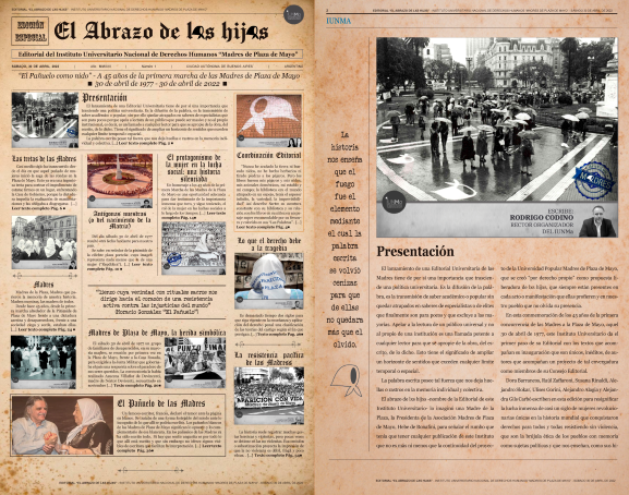 Edición Especial - "El abrazo de lxs hijxs" a 45 años de la primera marcha de las Madres